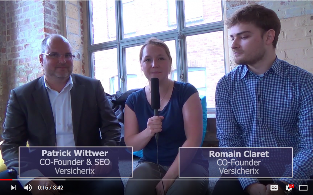 Blockchain and Insurance: Versicherix Video Interview (german & english)